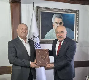 Türk Ocakları Genel Başkanı Mehmet Öz’den AYB’ye anlamlı ziyaret